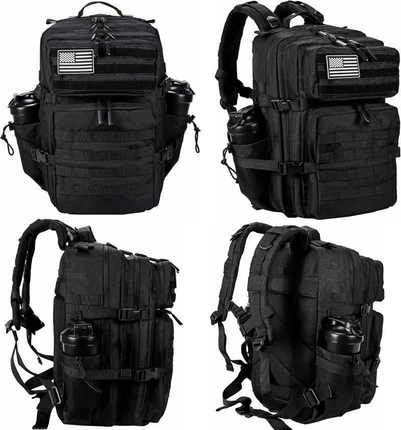 LHI Military Tactical Backpack for Men and Women 45L