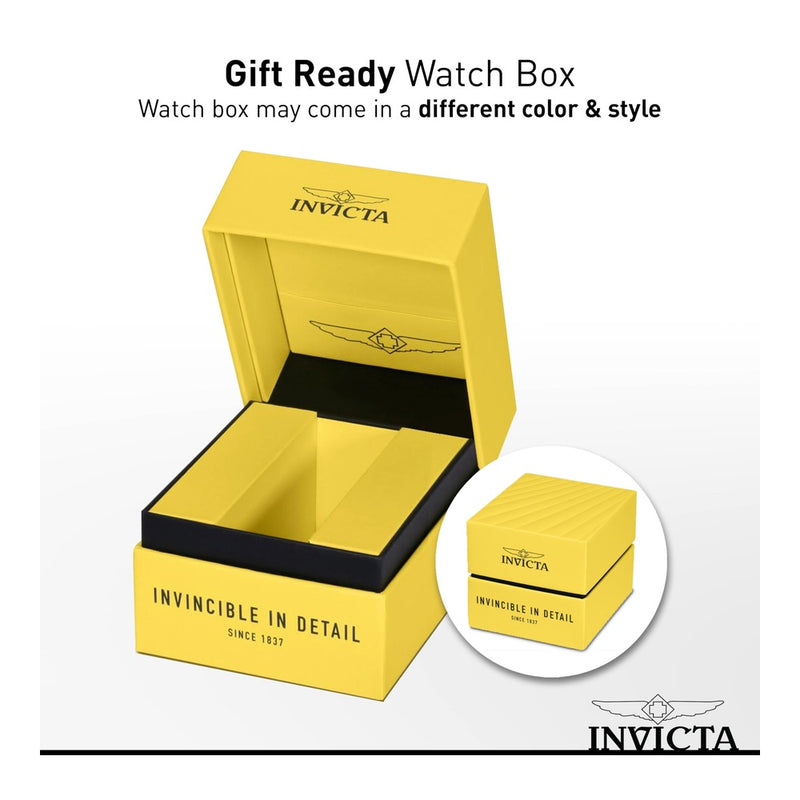 Invicta S1 Rally, reloj de cuarzo para hombre, diseño elegante deportivo en acero inoxidable y cuero
