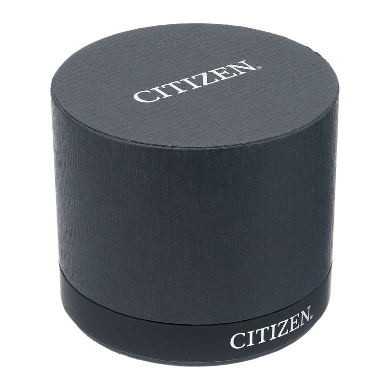 Reloj de cuarzo Citizen para hombre, diseño clásico con caja de acero inoxidable y esfera azul elegante