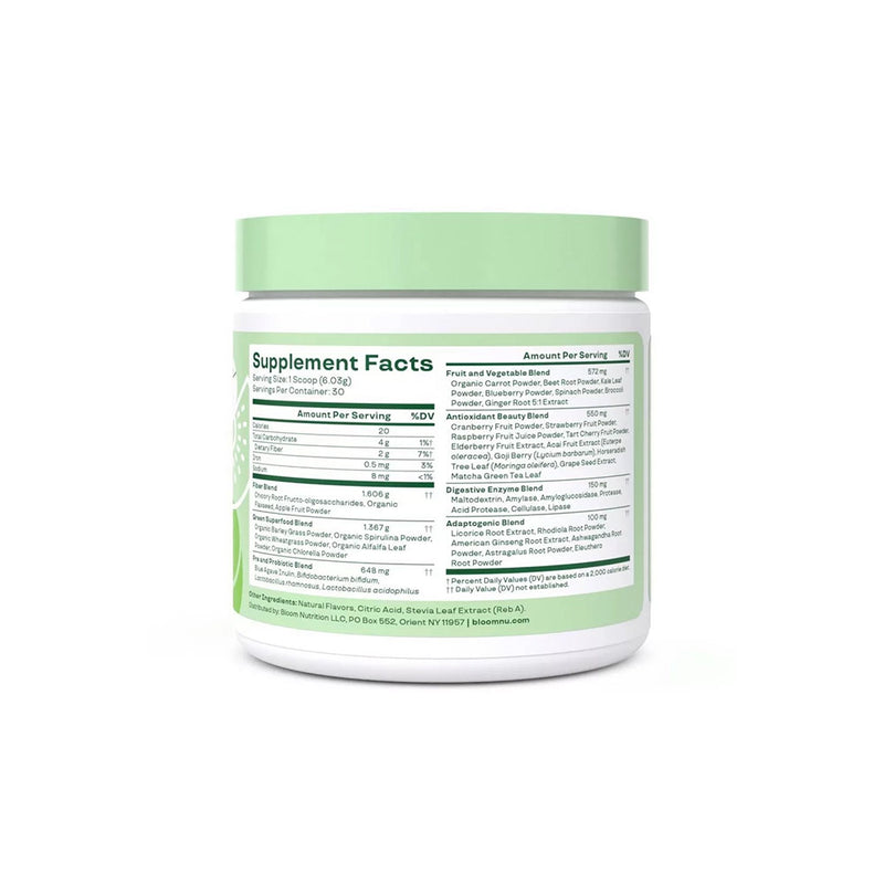 Bloom Nutrition Super Greens Powder Smoothie & Juice Mix