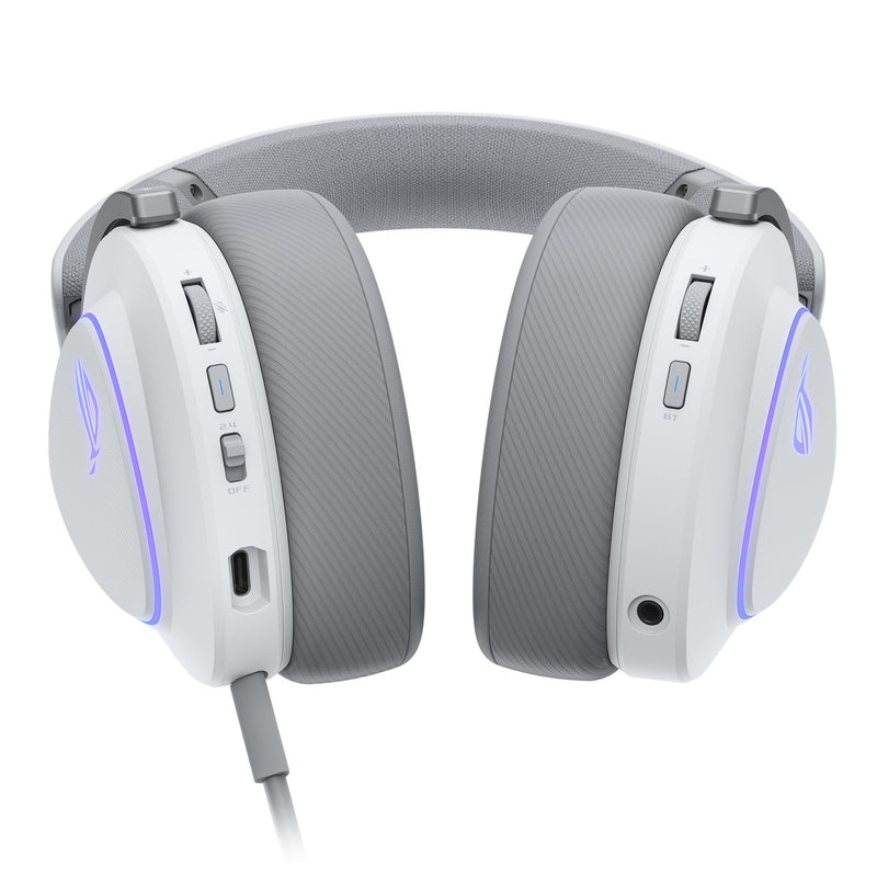 ASUS ROG Delta II Wireless Gaming Headset con batería 110 horas, micrófono desmontable y drivers recubiertos de titanio