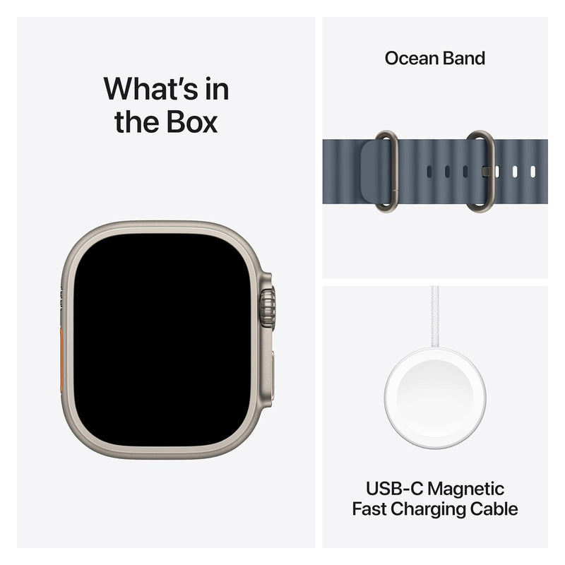 Apple Watch Ultra 3 (GPS + Cellular) - Titanio Natural