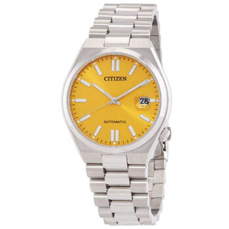 Citizen Tsuyosa Automatic Orange Dial Men's Watch NJ0151-88Z