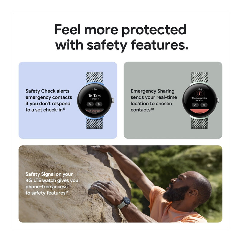 Google Pixel Watch 2 - Beige (Porcelain)