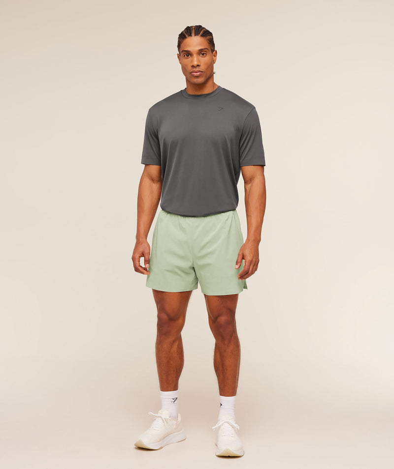 Gymshark Evolve 5" Short - Haze Green