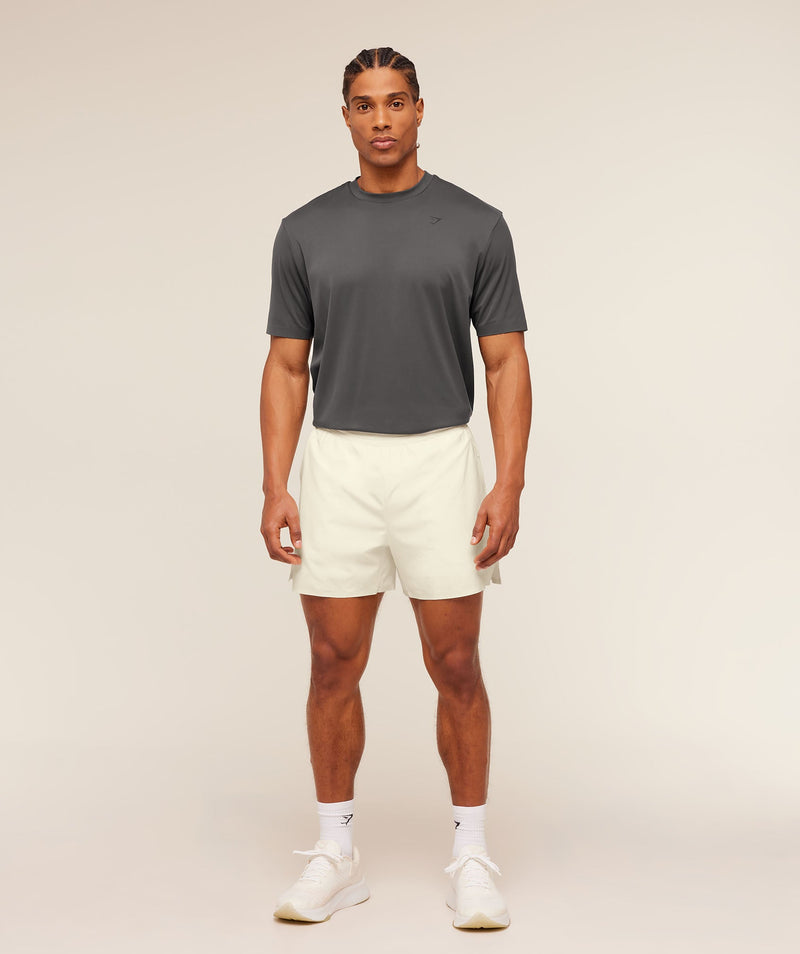 Gymshark Evolve 5" Short - Soft White