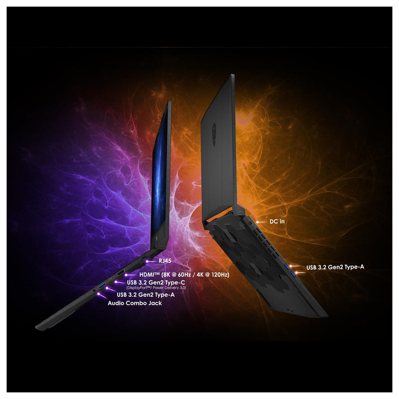 Msi Katana 15 Hx Laptop Gaming Intel I9 Rtx 5070 32Gb Ram 1Tb Ssd Teclado Rgb 15.6"