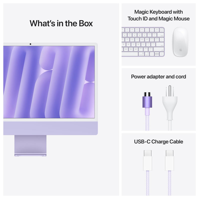 Apple iMac 24 M4 - Purple