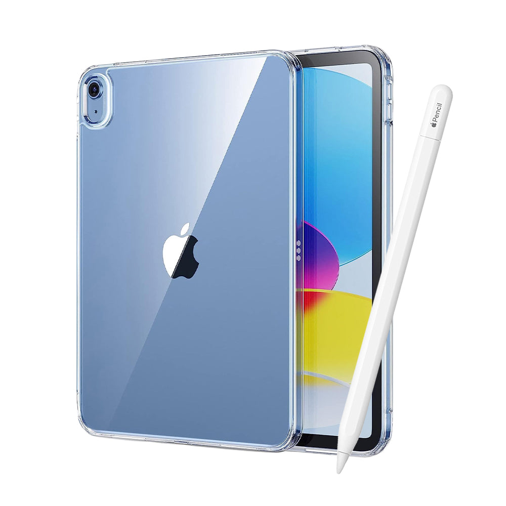 iPad (A16) 2025 + Apple Pencil USB C + Case Clear