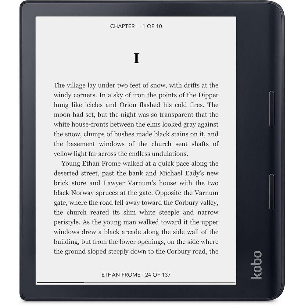 Kobo Sage eReader (Open Box) (Detalle en pantalla)