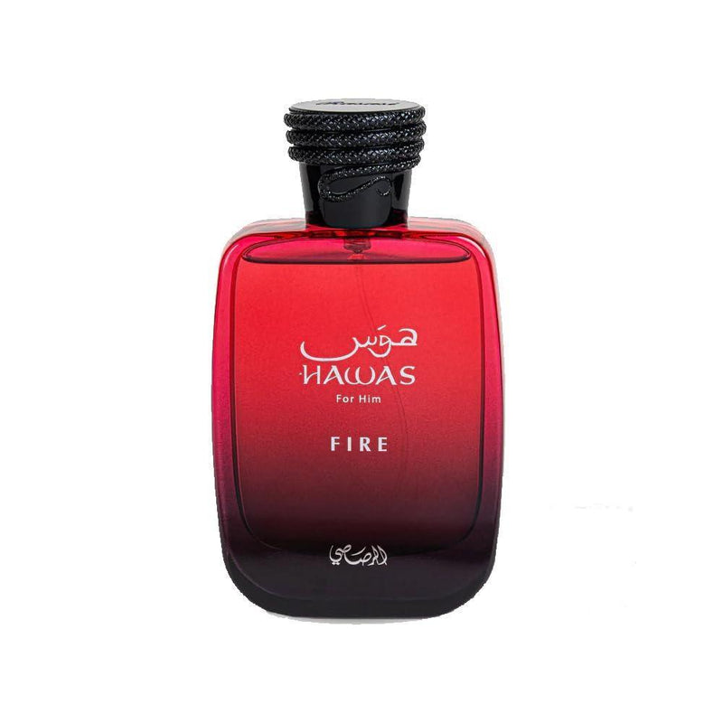 RASASI Hawas Ice para Hombre Eau de Parfum, Fragancia Árabe Premium de Manzana Congelada, Bergamota, y Limón