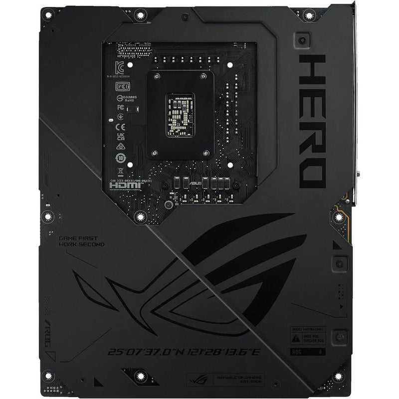 ASUS ROG Maximus Z890 Hero Placa base Intel Z890 LGA 1851, Intel avanzada lista para PC, 22+2+1+2 etapas, DDR5, WiFi 7, 3X PCIe 5.0 M.2