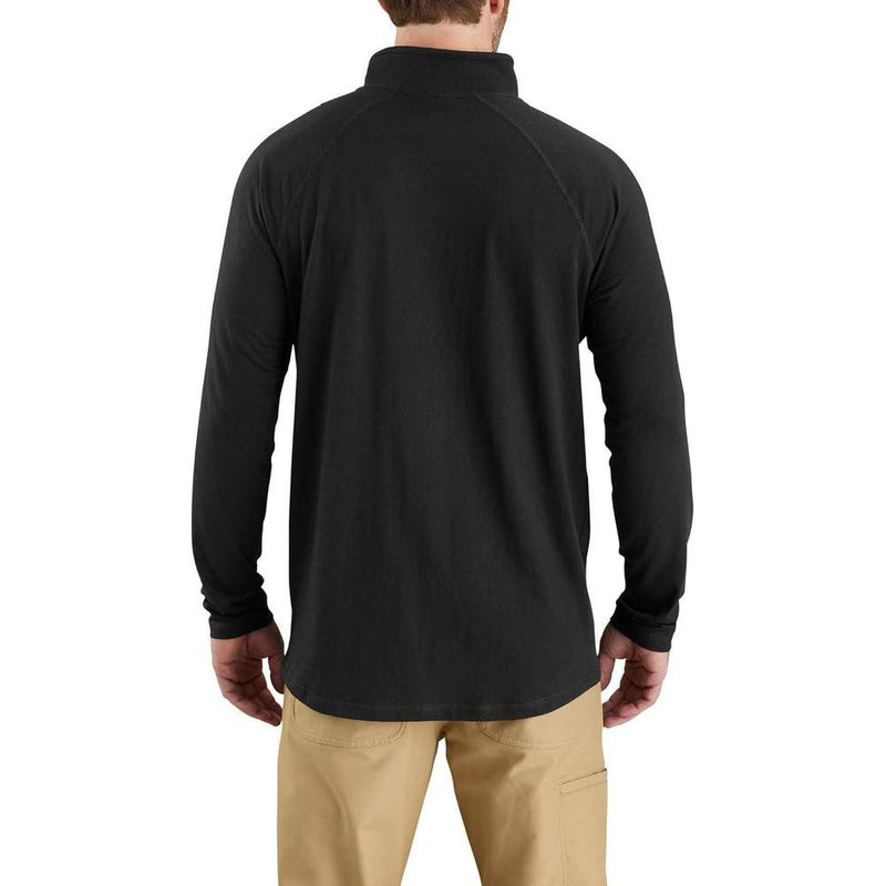 Camiseta Carhartt para hombre con tecnología Force, ajuste relajado, cremalleras y bolsillo, secado rápido y protección UPF 25+