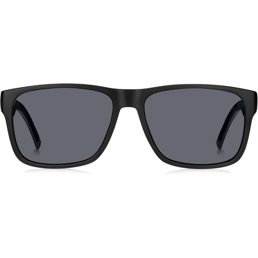 Gafas de Sol Tommy Hilfiger Th 1718/S estilo deportivo con textura de piquet y detalles de bandera icónicos
