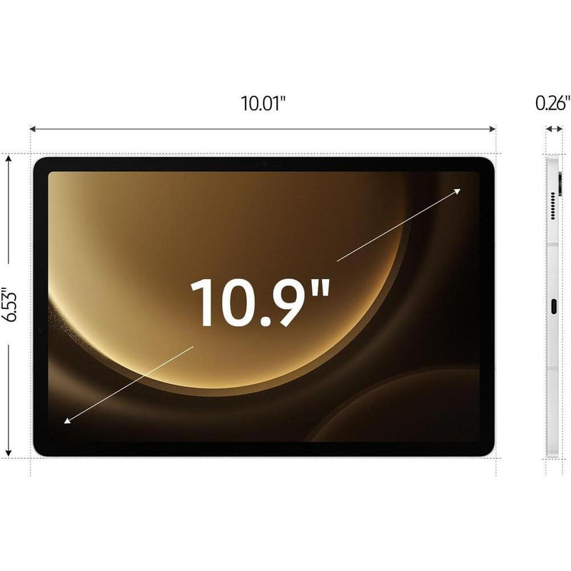Samsung Galaxy Tab S9 FE Wi-Fi 10.9" 128GB, IP68 resistente, batería duradera, potente, S Pen, cámara 8MP