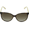 Tommy Hilfiger Lentes de Sol de Plástico Ovalados con Lente Transparente en Color Habana Claro y Burdeos