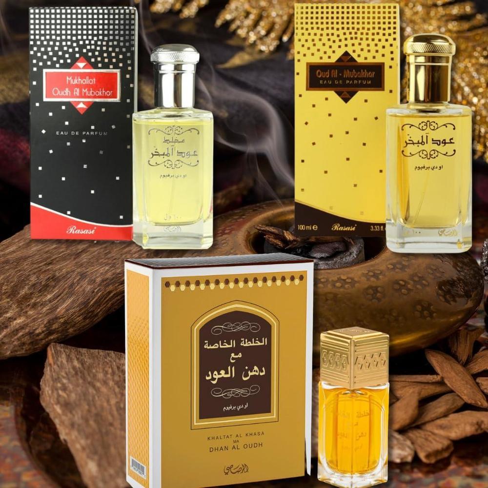RASASI Oudh Al Mubakhar Mukhallat y Khaltat Al Khasa Ma Dhan Al