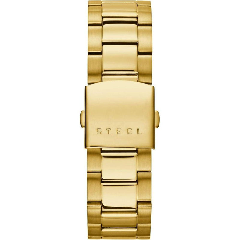Reloj GUESS para Hombre Cronógrafo de Acero Inoxidable Gunmetal Resistente al Agua con Correa de Acero