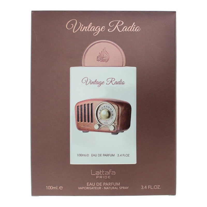 Lattafa Pride Vintage Radio for Unisex Eau de Parfum Spray