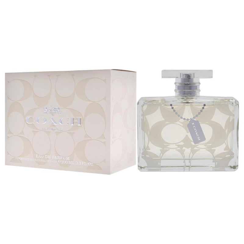 Coach Signature Eau De Parfum - Ideal para mujeres que buscan una fragancia floral y amaderada duradera con notas de jazmín y azahar
