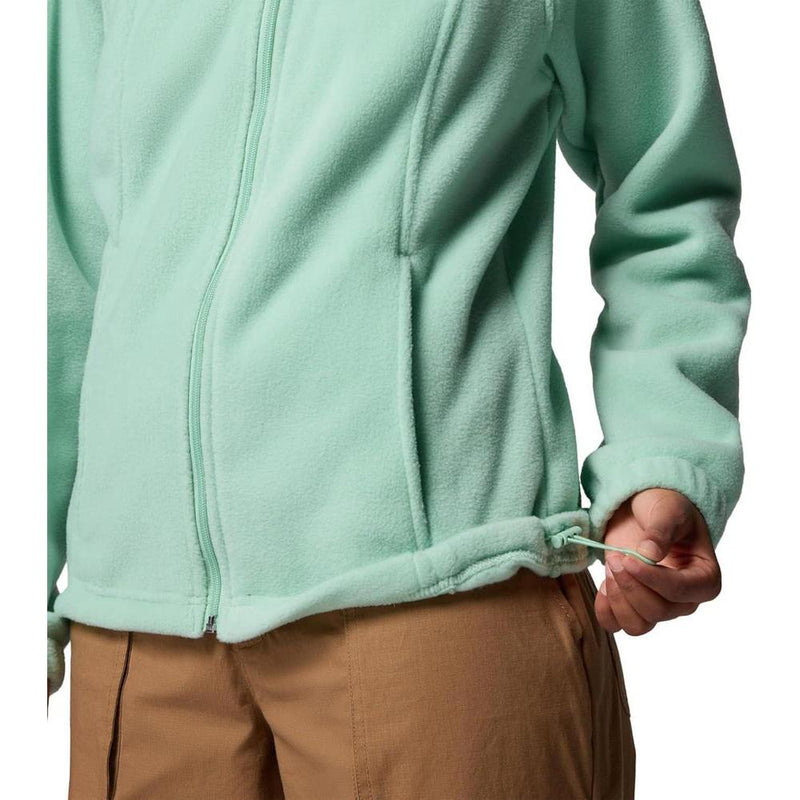 Chaqueta Benton Springs con cremallera de Columbia para mujer, forro polar suave y bolsillos de seguridad
