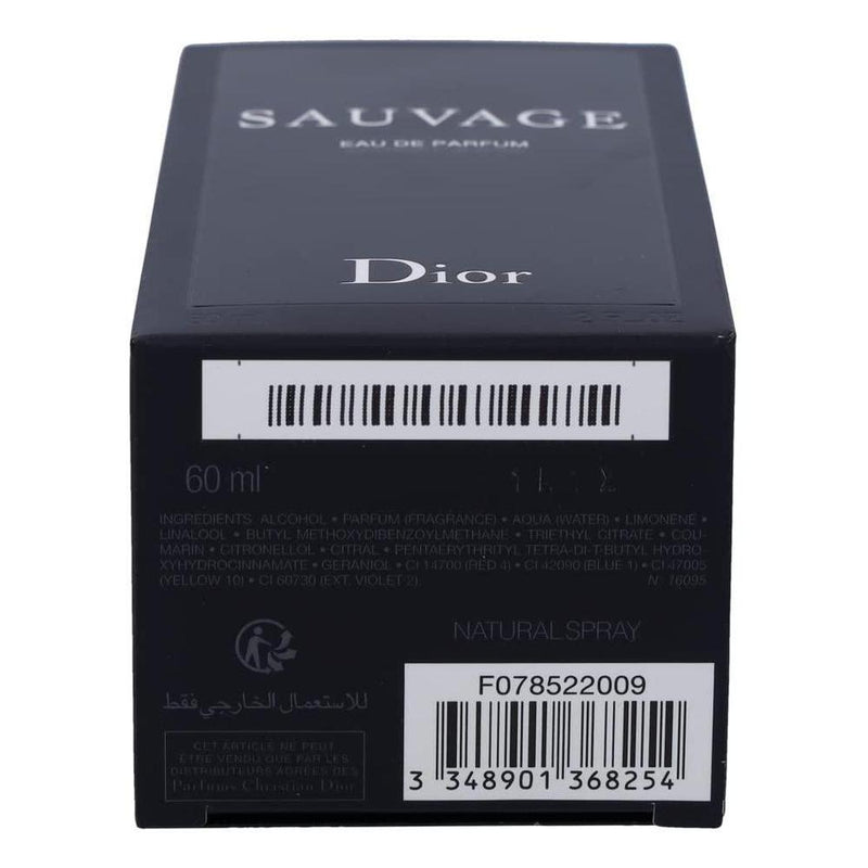 Christian Dior Sauvage Eau de Parfum Spray para hombres, fragancia fougere oriental