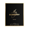 BURBERRY My Black Eau de Parfum, perfume floral de lujo para mujer con notas de jazmín, rosa, ámbar y pachulí duradero