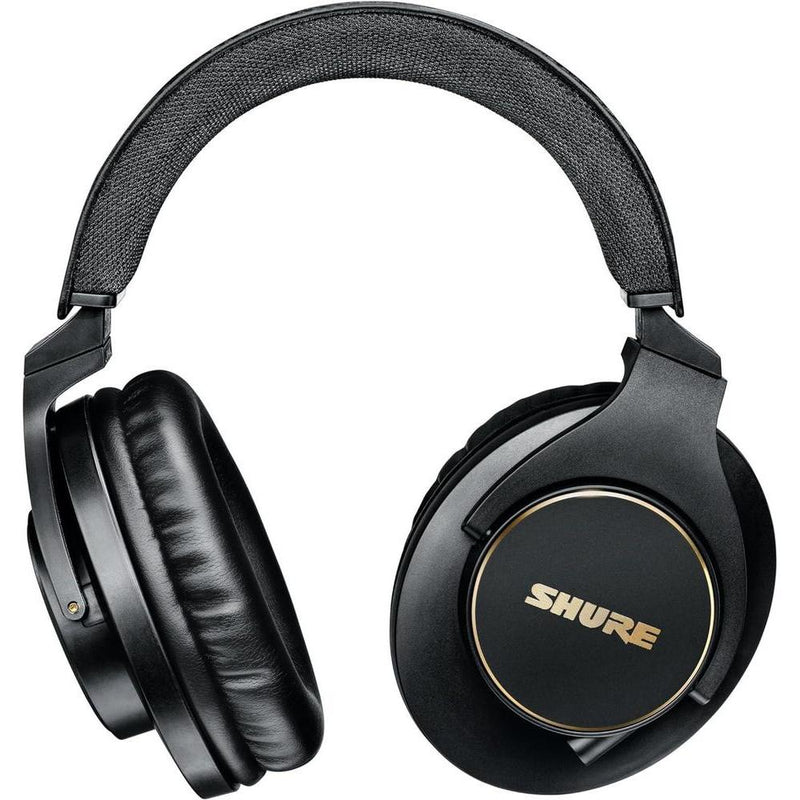Shure SRH840A - Auriculares cableados para escucha crítica y monitoreo, diseño ajustable, plegable, sonido superior.