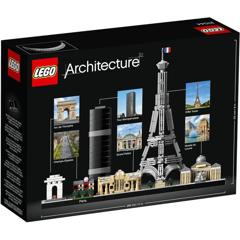 LEGO Architecture París: Juego de Construcción de Exhibición Detallada para Niños y Niñas de 12 Años en Adelante