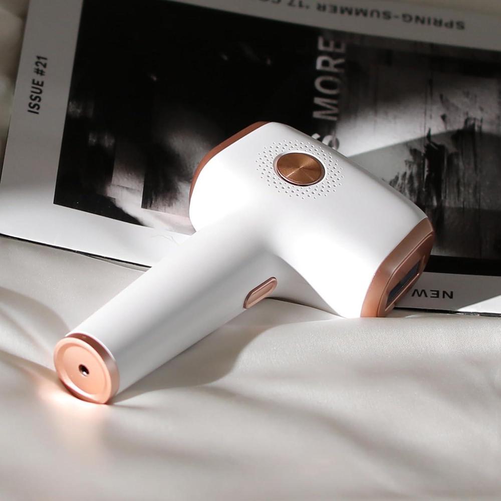 Depiladora IPL INNZA con cuidado de enfriamiento. 999,999 flashes y resultados duraderos, eliminador de vello sin dolor para mujeres