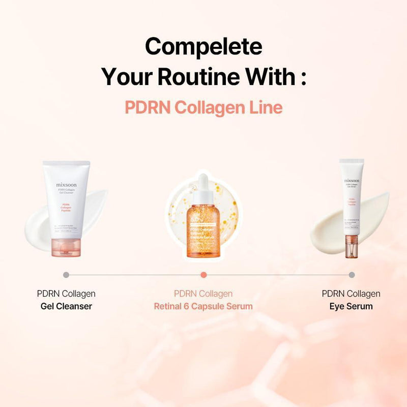 Suero Mixsoon Pdrn Collagen Retinal Y Péptidos De Cobre Niacinamida 30Ml