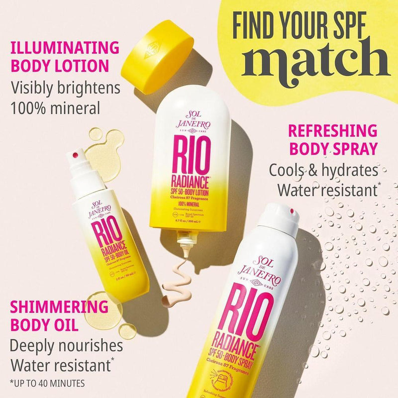 Rio Radiance™ Aceite Corporal SPF 50 Protector Solar con Brillo