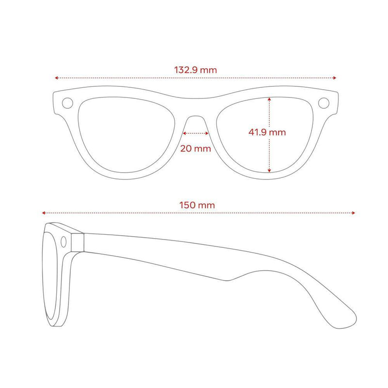 Ray-Ban Meta Skyler negro brillante, gafas inteligentes IA para hombre y mujer, cámara 12 MP, audio y lentes polarizados