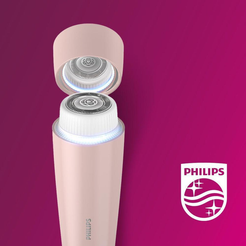 Philips Removedor de Vello Facial Serie 5000, Aseo Personal para Mujeres, Inalámbrico y Compacto, Cabezal Hipoalergénico