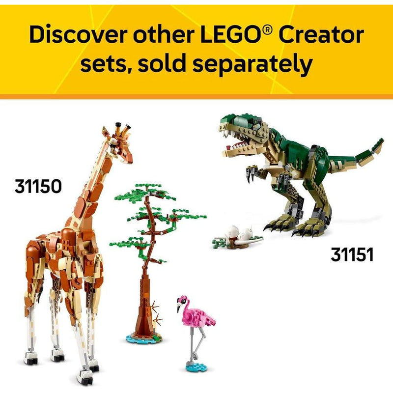 LEGO Creator Juguete medieval 3 en 1 con dragón, serpiente marina y fénix para niños y niñas