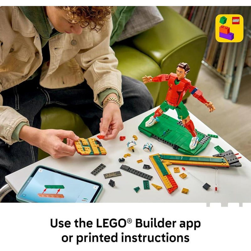 LEGO Cristiano Ronaldo – Leyenda del fútbol – Juego de construcción para niños y niñas a partir de 12 años – Regalo coleccionable