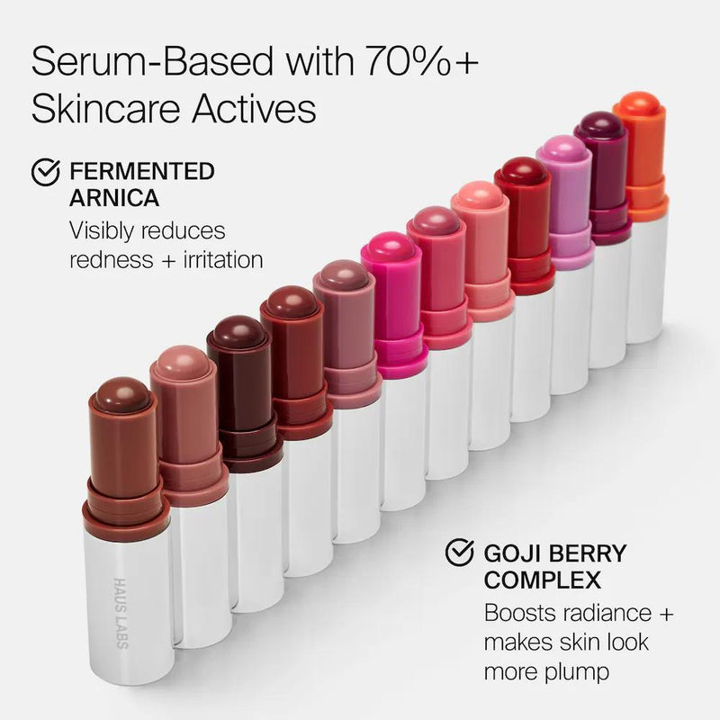 Color Fuse Bálsamo en Barra Hidratante Glassy para Labios + Mejillas de Larga Duración