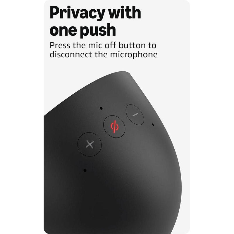 Echo Spot de Amazon: ideal para mesitas de noche, oficinas y cocinas, despertador inteligente con Alexa, color negro