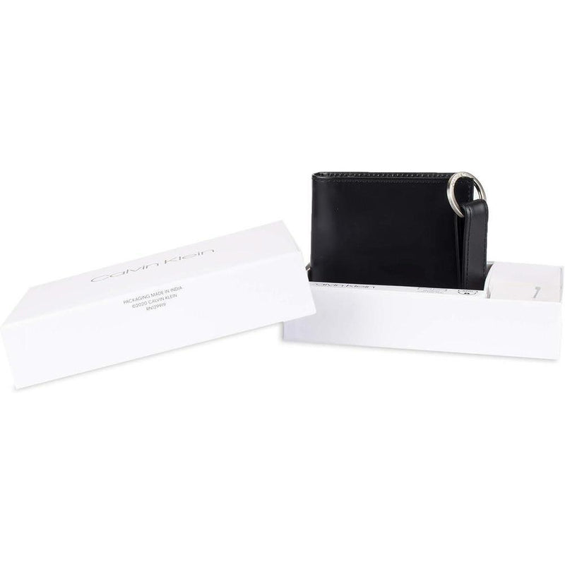 Calvin Klein Cartera Minimalista para Hombre con Tecnología RFID y Múltiples Compartimentos
