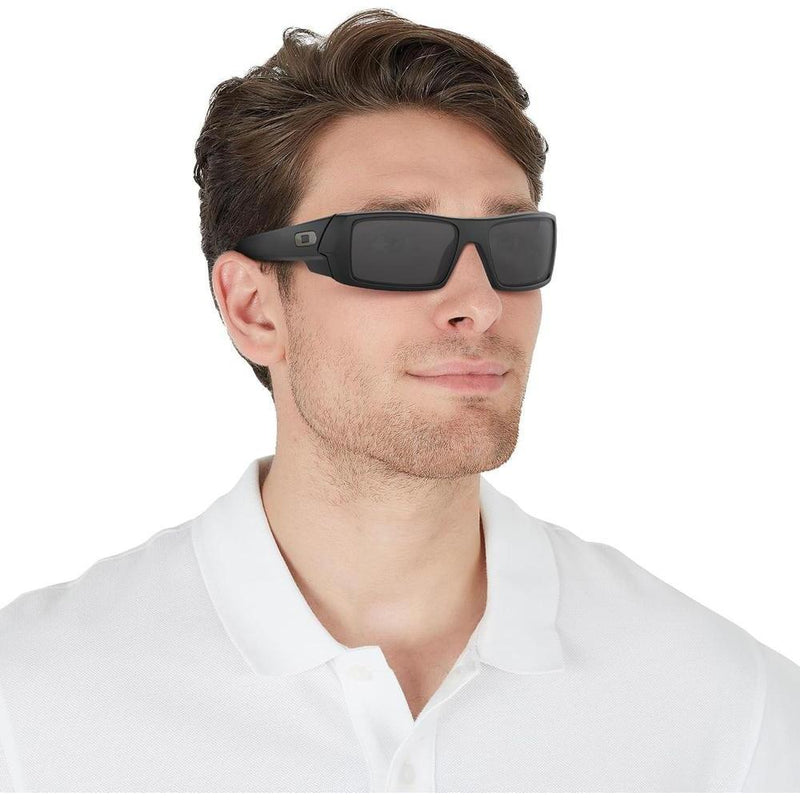 Gafas de sol rectangulares Oakley Oo9014 Gascan para hombre, diseño atrevido y protección avanzada UV