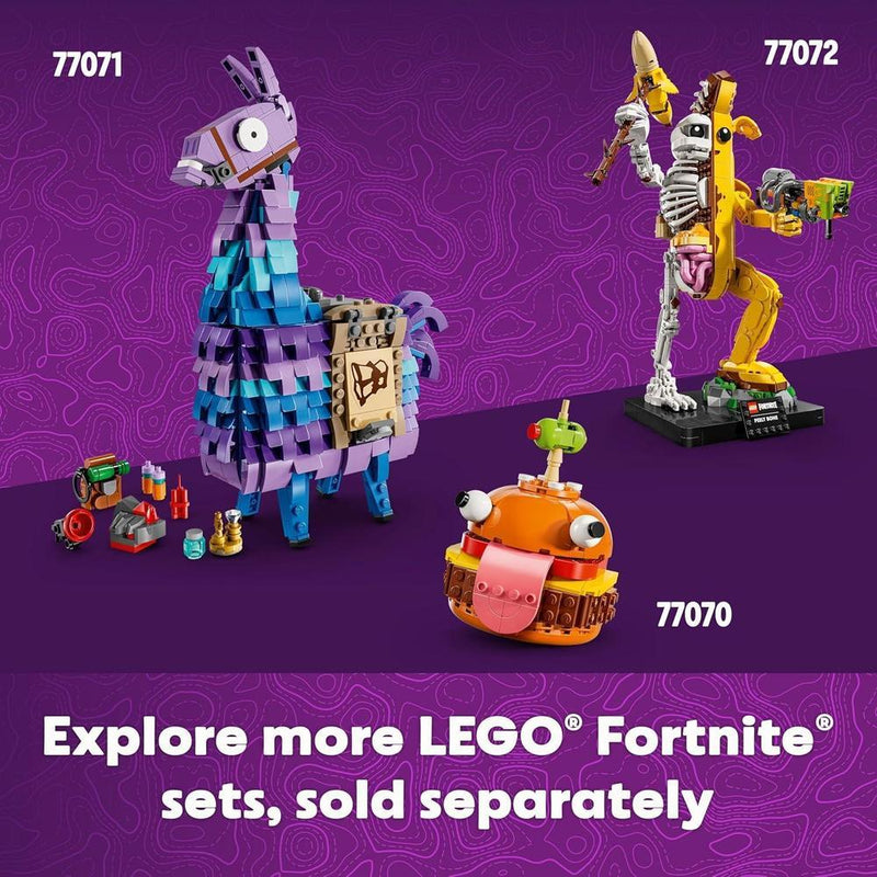 LEGO Fortnite Battle Bus - Juego de construcción coleccionable con minifiguras, regalo ideal para fanáticos de 10 años en adelante