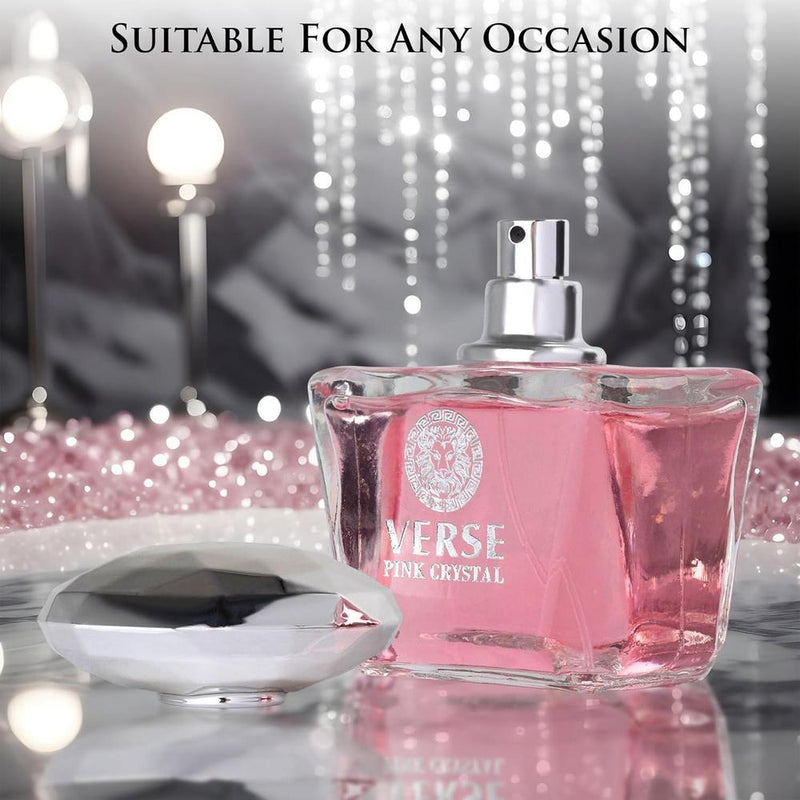 Verse Pink Crystal Eau De Parfum for Woman