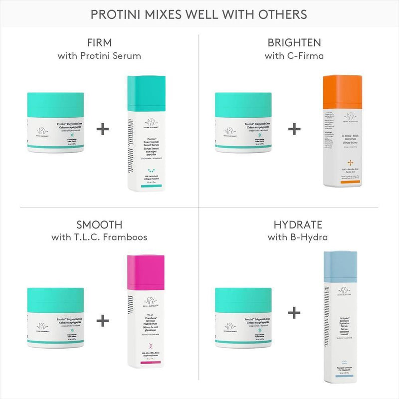 Crema Reafirmante Drunk Elephant Protini Polypeptide - Skincare Clínico y Limpio, Sin Crueldad Animal