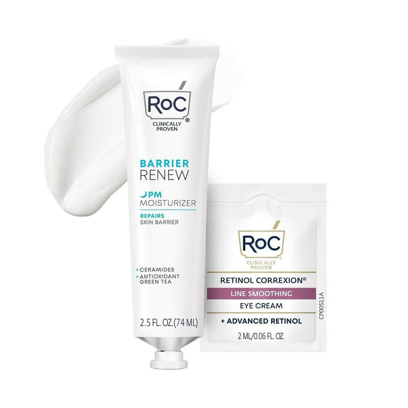 Roc Barrier Renew Con Spf 30, Crema Hidratante Y Protectora Con Ceramidas Y Prebióticos Para Todo Tipo De Piel, 70.87 G