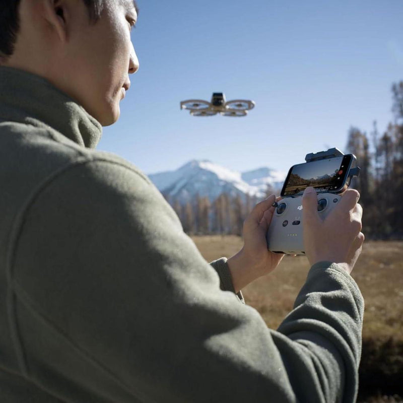 DJI Flip (RC-N3), dron con cámara 4K UHD, estabilización de 3 ejes, transmisión de video, despegue con la palma y retorno automático