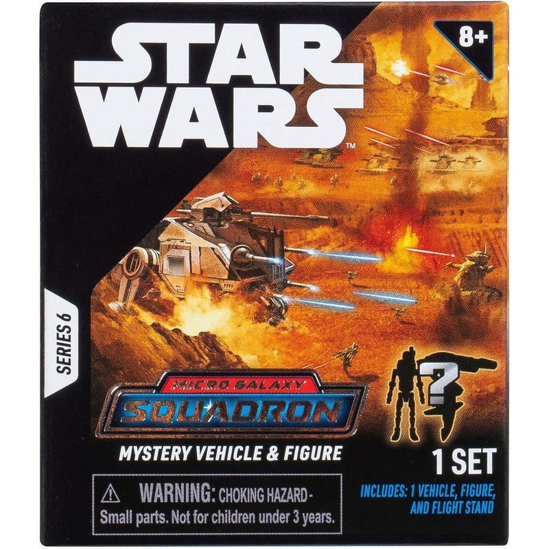 Star Wars Micro Galaxy Squadron Pirate Snub Fighter Mystery Bundle con accesorios