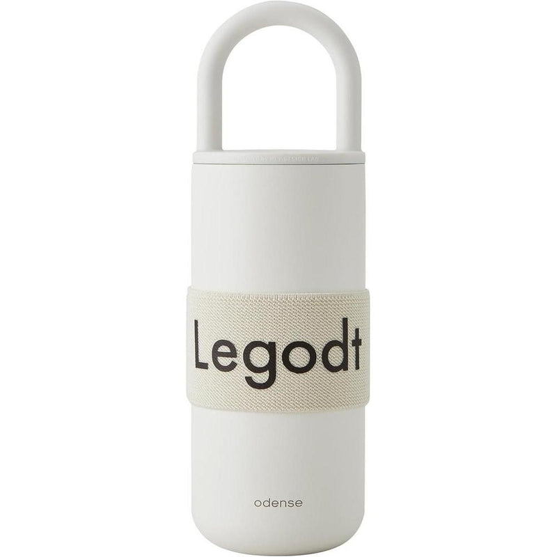 Odense - Vaso térmico Legodt Loop con tapa y asa, aislado, resistente a fugas, de acero inoxidable