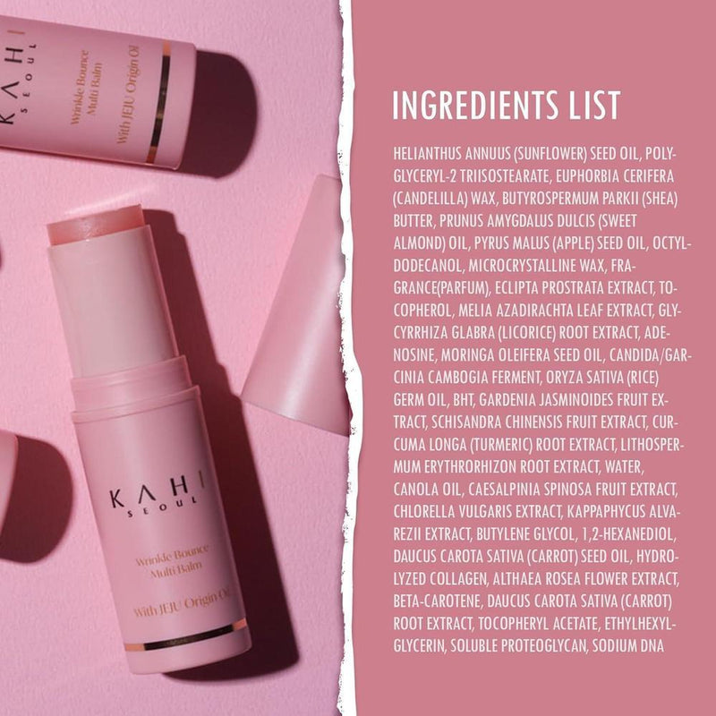 Kahi Seoul - Wrinkle Bounce Multi Balm Dúo Bálsamo Facial Hidratante