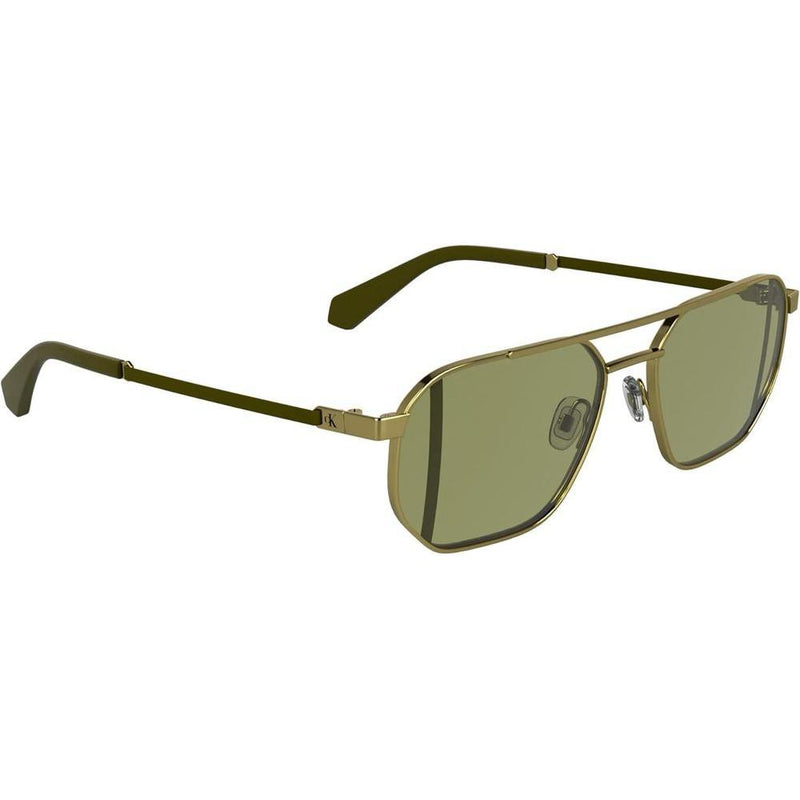 Gafas de sol rectangulares Calvin Klein Jeans CKJ25202S con marco metálico y detalles elegantes