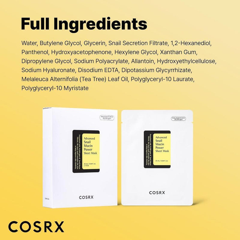 Mascarilla Facial con Mucina de Caracol 35000ppm